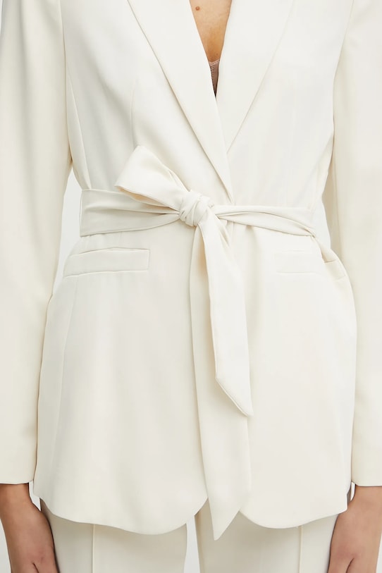 Silvian Heach marynarka TRAU GPP25398GC beżowy