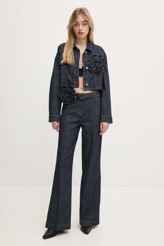 Blugirl Blumarine geaca jeans RA5132.D4992 bleumarin ZS25