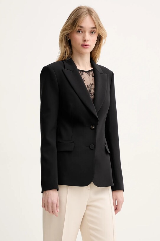 Blugirl Blumarine sacou cu captuseala negru RA5204.T2968
