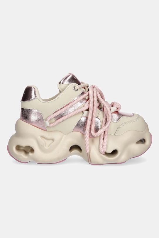 GOE sneakersy skórzane RR2N4035 beżowy ZS25