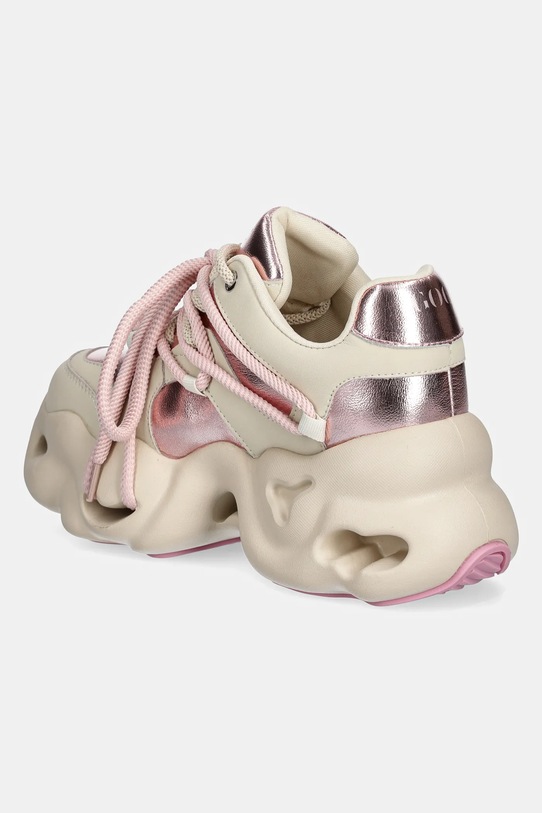 Obuwie GOE sneakersy skórzane RR2N4035 beżowy