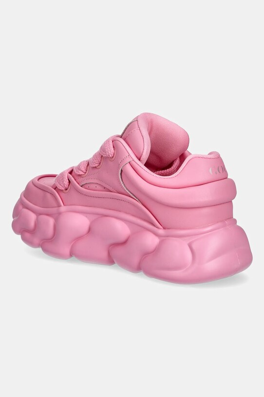 Obuwie GOE sneakersy skórzane RR2N4042 różowy