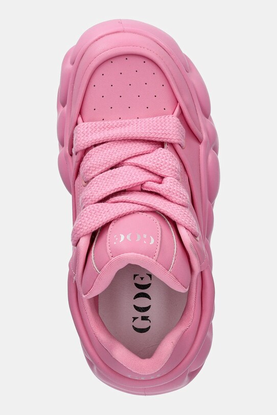 GOE sneakersy skórzane różowy RR2N4042