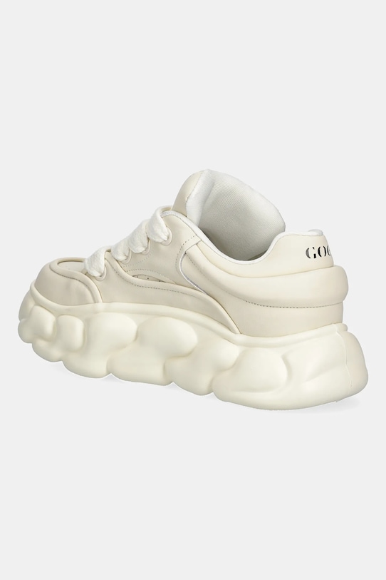 Obuwie GOE sneakersy skórzane RR2N4043 beżowy