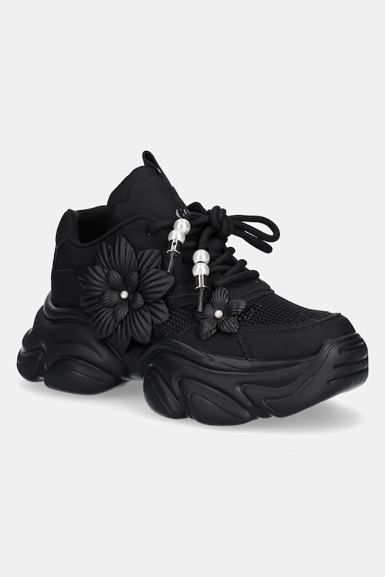 GOE sneakersy tekstylny czarny RR2N4050