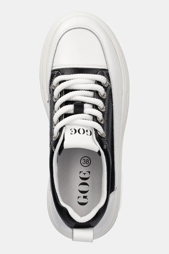 Kožené tenisky GOE čierna RR2N4085