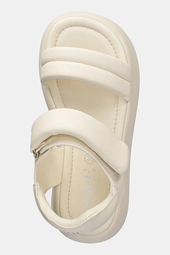 Kožne sandale GOE bež RR2N4118