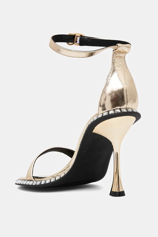 GOE sandały skórzane złoty RR2N4236