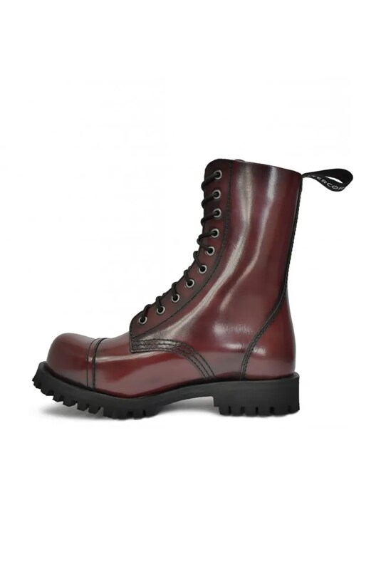 Obuwie Altercore workery skórzane 551.Burgundy 551.Burgundy bordowy
