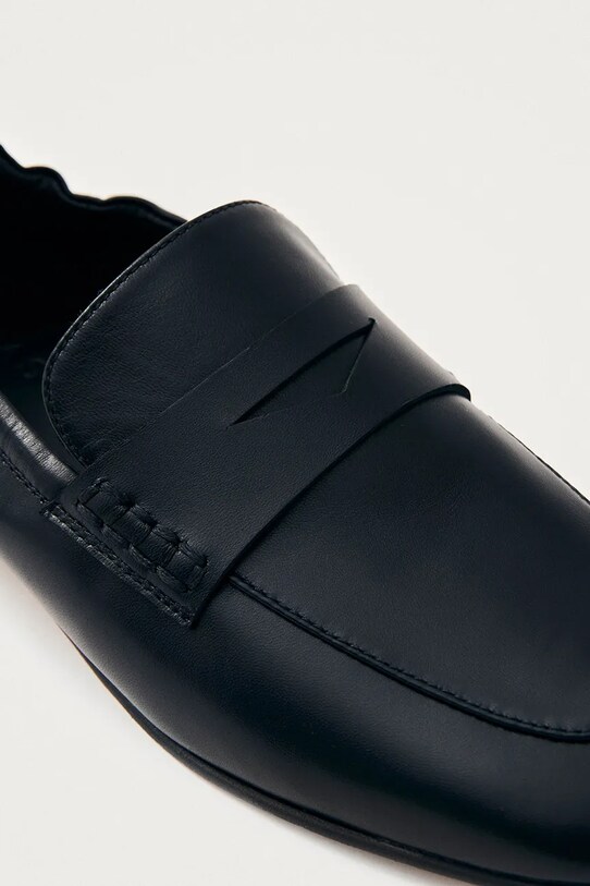 Obuwie Alohas mokasyny skórzane Milada S100563.01 czarny