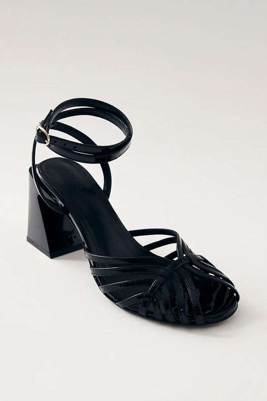 Alohas sandały skórzane Jessa S100635.01 czarny SS25