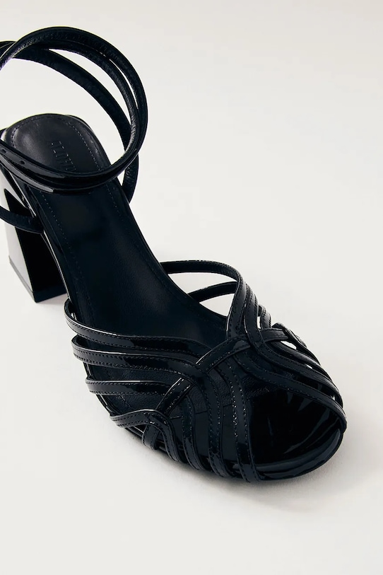 Obuwie Alohas sandały skórzane Jessa S100635.01 czarny