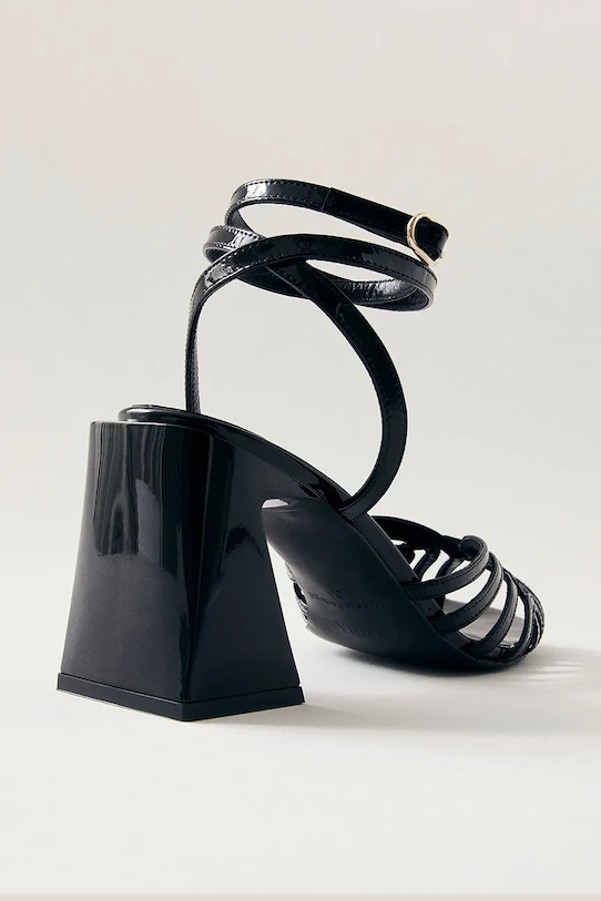 Alohas sandały skórzane Jessa czarny S100635.01