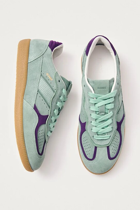 Obuwie Alohas sneakersy zamszowe Tb.490 S100471.07 turkusowy