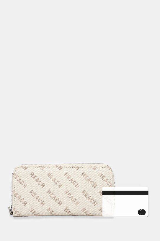 Silvian Heach portofel din bumbac PISCA bej RCP25044PF