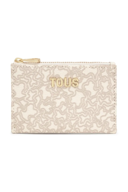 Портмоне Tous KAOS MINI LINES изкуствена кожа бежов 2002184201