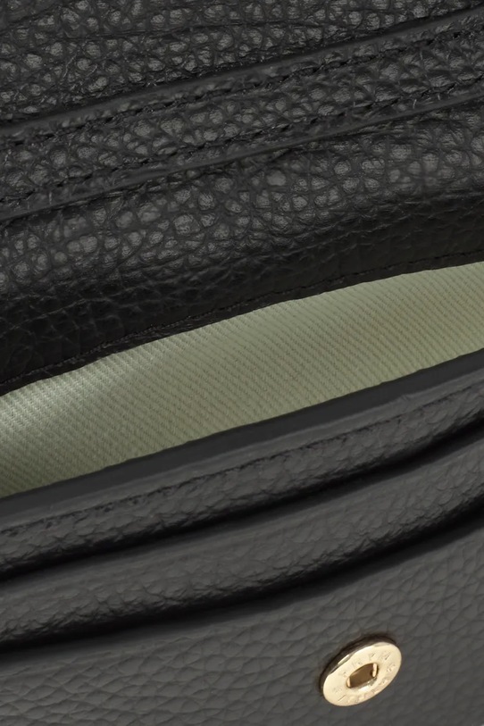 Accesorii Tous portofel de piele BUCKLES 2002189651 negru