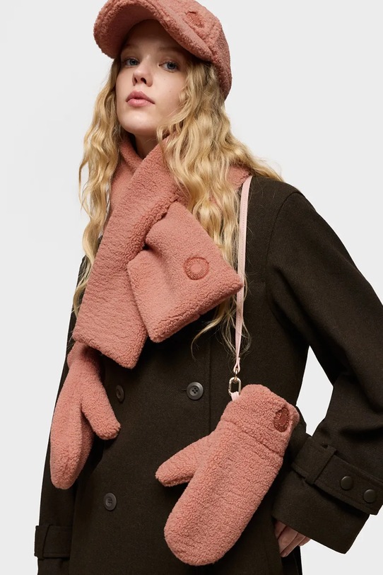 Рукавички Tous TEXTIL рожевий 2002190313