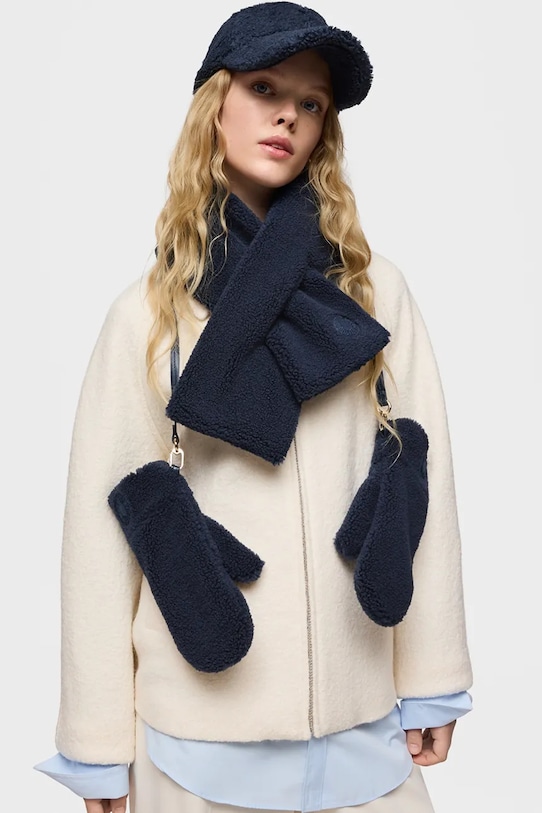 Tous mănuși TEXTIL bleumarin 2002190333