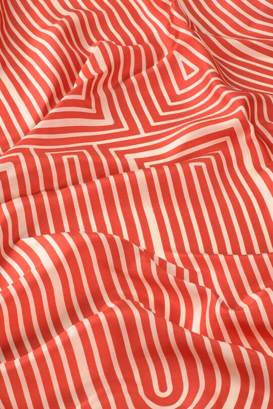 Tous scialle in seta TEXTIL 2002200809 arancione ZS25