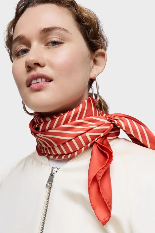 Accessori Tous scialle in seta TEXTIL 2002200809 arancione