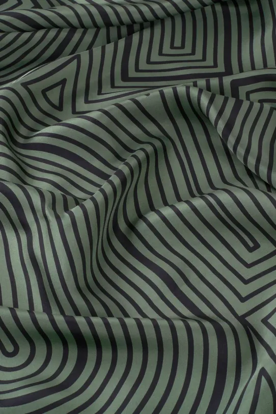 Tous scialle in seta TEXTIL 2002200840 verde ZS25