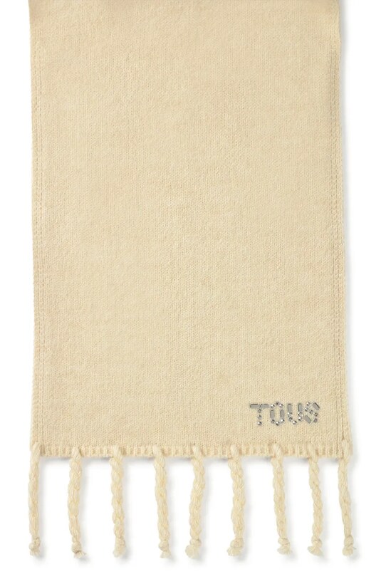 Tous esarfa din amestec de lana TEXTIL 2002203301 bej ZS25