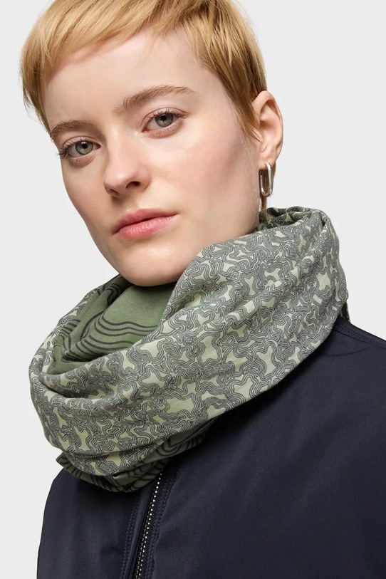 Tous scialle di cotone TEXTIL 2002201139 verde