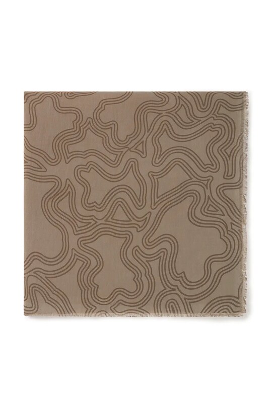 Βαμβακερό μαντήλι Tous TEXTIL 2002201143 μπεζ ZS25