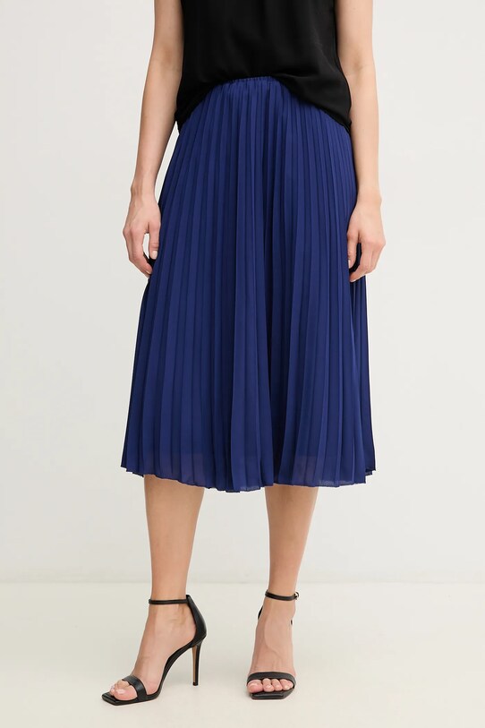 Sukňa Silvian Heach GISCA látka tmavomodrá GPP25442LO
