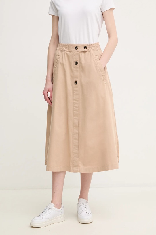 Sukňa Mos Mosh s elastanom béžová 170190