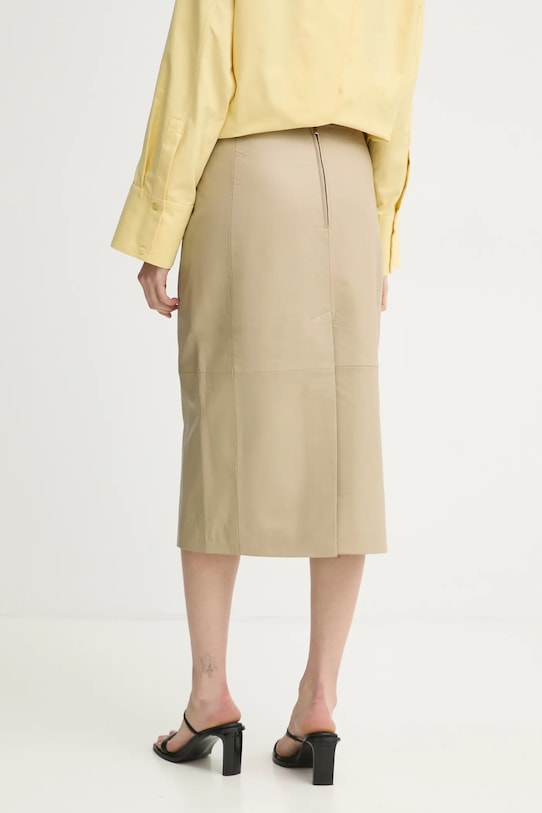 Odzież 2NDDAY spódnica skórzana Jaya 2252554672 beżowy