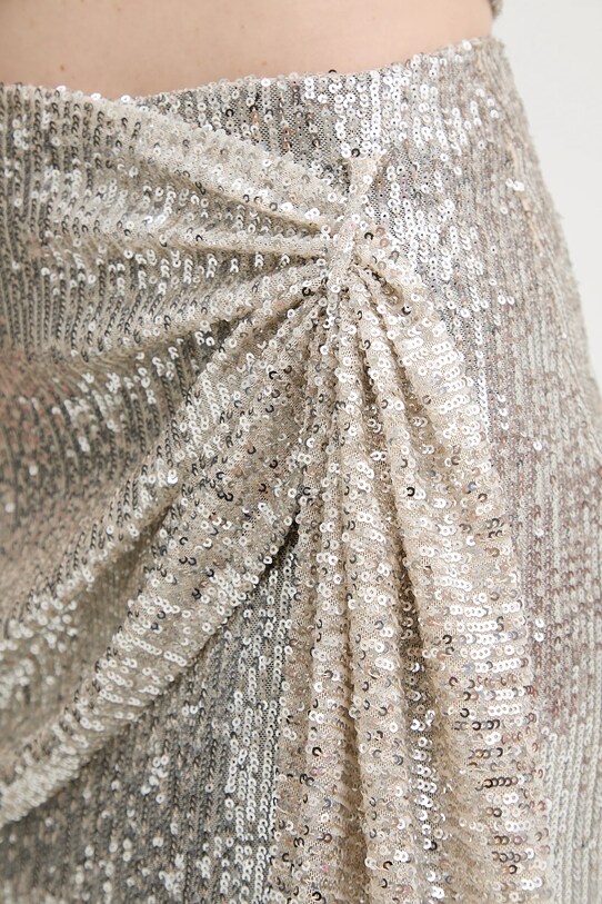 Φούστα Alohas Nala χρυσαφί R100765