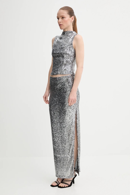 Φούστα Alohas Misi R100797 ασημί ZS25