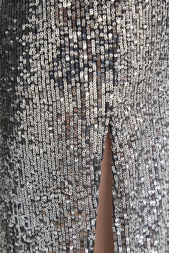 Φούστα Alohas Misi ασημί R100797