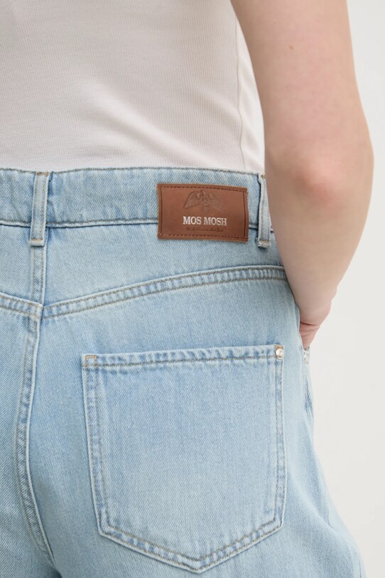 Mos Mosh jeans din bumbac albastru 168940