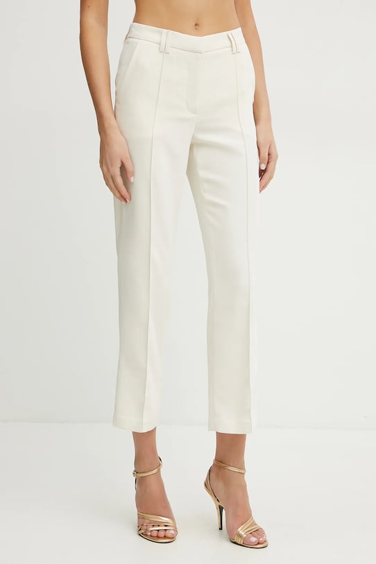 Silvian Heach pantaloni NIKAN media beige GPP25397PA