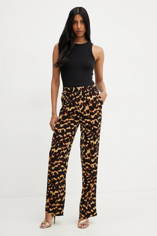 Silvian Heach pantaloni ERMAN GPP25372PA negru ZS25