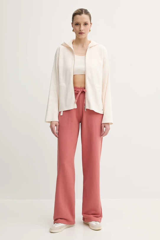 Silvian Heach pantaloni de trening FRANKE GPP25116PA portocaliu ZS25