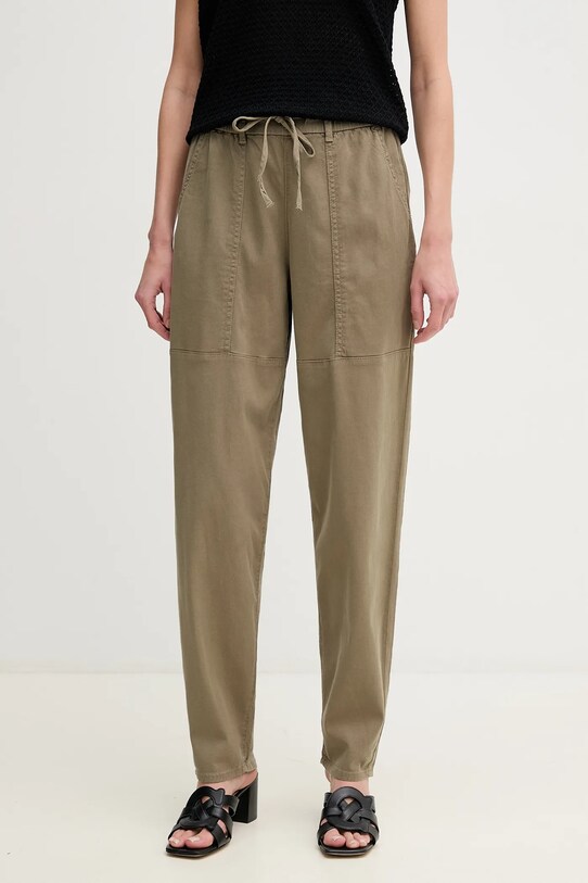 Mos Mosh pantaloni alta verde 168840.
