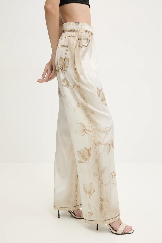 Hlače Blugirl Blumarine bež RA5073.T3836