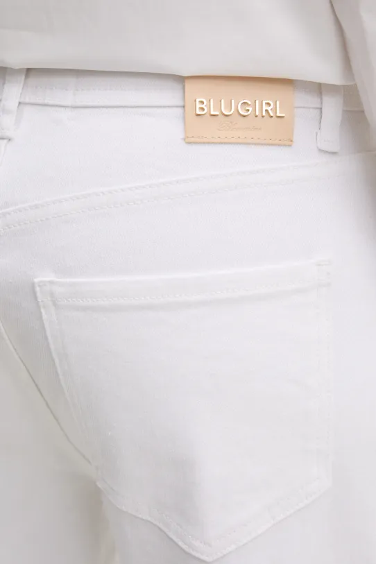 Blugirl Blumarine jeansy biały RA5116.T6910