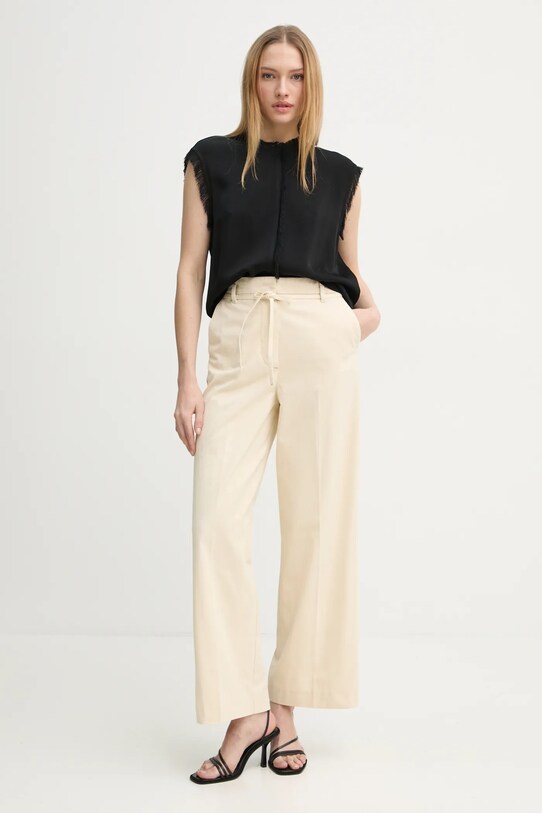 Хлопковые брюки Day Birger et Mikkelsen Jade DAY65243696 бежевый ZS25