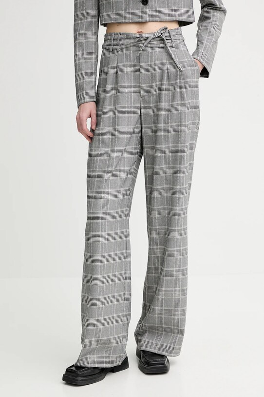 Alohas pantaloni Cata drept gri R100919