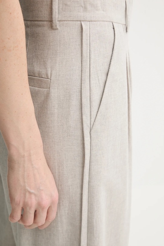 Хлопковые брюки Alohas Meran бежевый R100925