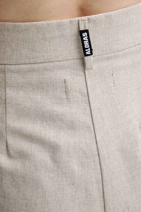 Хлопковые брюки Alohas Meran R100925 бежевый