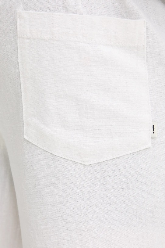 Lněné kalhoty Solid ALLAN bílá 21108254.110601