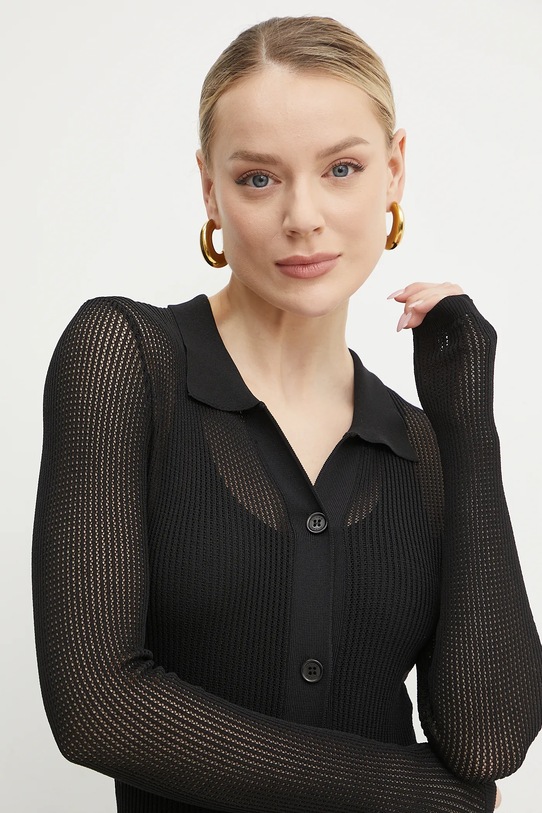 Silvian Heach rochie ZITAM GPP25007VE negru