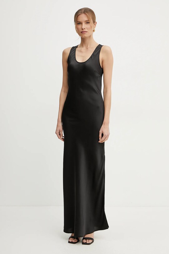 Silvian Heach rochie CORNAVA negru GPP25361VE