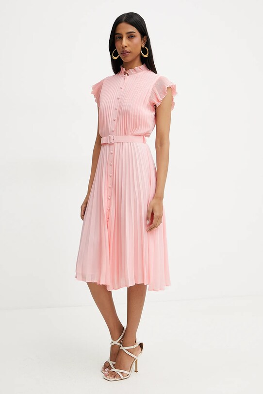 Silvian Heach rochie JUITI mini roz GPP25353VE